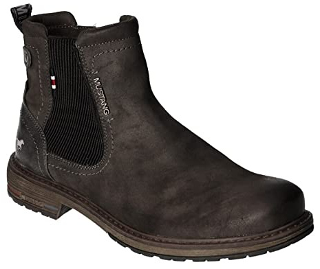 MUSTANG Herren Stiefel Dunkelgrau EU 40