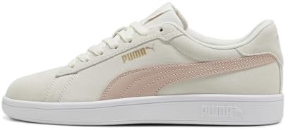 PUMA Unisex Smash 3.0 Sneaker, WARM White-Rose Quartz White, 40 EU