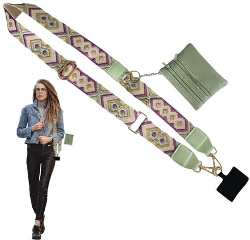 Qianfeng Handykette,Handyband Zum Umhängen,Handy Umhängeband Mit Handygurt,für Handyschnur Handy-Umhängetaschen Handyhülle