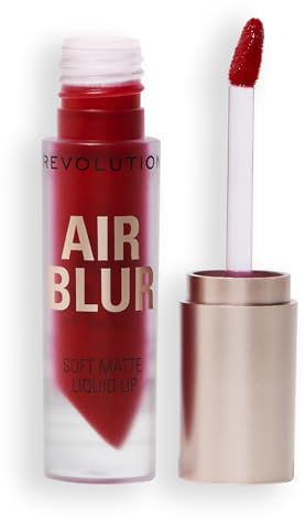 Revolution, Air Blur Rossetto Liquido Matte, Colore Labbra Lunga Durata, Vegan & Cruelty-Free, Fiery Red, 3.5ml