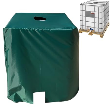 Yianyal Coperchio del fusto – Copertura di protezione per serbatoio 'acqua esterno | Design di stoccaggio pieghevole per attività all'aperto resistente al e pioggia giardino pozzo cortile