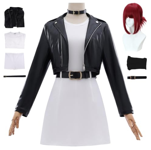 AYIMEIS Tayama san Cosplay Costume avec Perruque Déguisement de Anime Smoking Behind The Supermarket with You Costume Yamada Uniforme Noël Halloween Carnaval Fête Performance Adulte XS-3XL