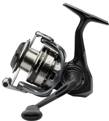 Savage Gear SG4 3000H FD Rolle - Spinnrolle, Raubfischrolle fürs Jiggen auf Zander, Zanderrolle für den Einsatz am See & Fluss