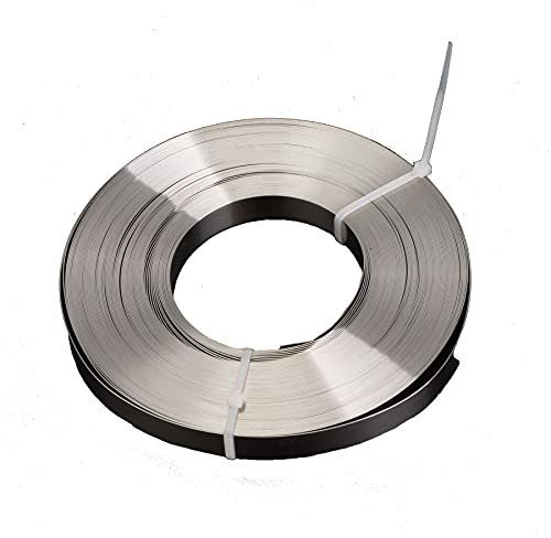 Beyondlife 3/4 (19mm) Breite 304 Edelstahl-Umreifungsband (100 Fuß Rolle) zum Umreifen von 0,03 dicken Coils