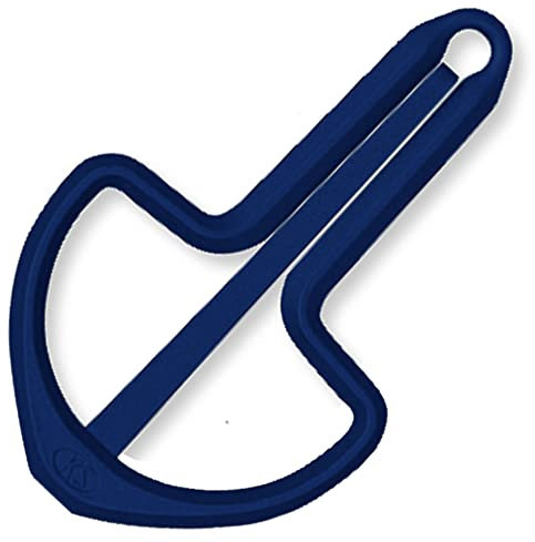 Schwarz Maultrommel Größe 14 blau