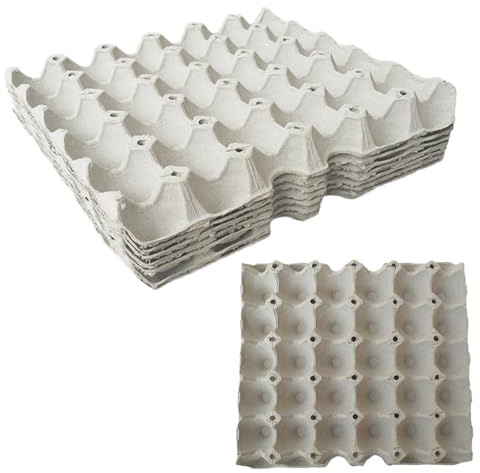 8 Pezzi Contenitore per Uova, Di Carta Cartoni per Uova, Scatole per Uova, Per Conservare, Trasportare e Proteggere le Uova