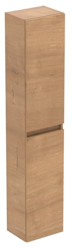 Ideal Standard Bathroom Storage Cabinet Eurovit+ 30cm tall bathroom cabinet unit with 2 doors, R0268Y8, Natural Oak