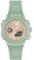 Lacoste Analoge-Digitale Multifunktions-Quarzuhr für Damen Kollektion LC33 mit Grünes Silikonarmband - 2001433
