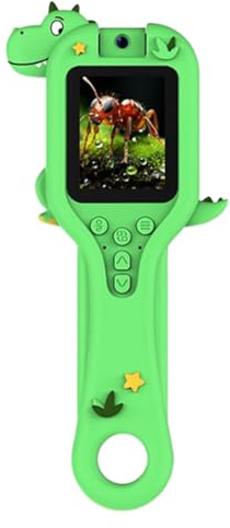 Kit de microscope pour - Grossissement numérique 500X avec écran LCD, jouet éducatif scientifique rechargeable USB pour | Laboratoire de laboratoire portable Apprentissage de la