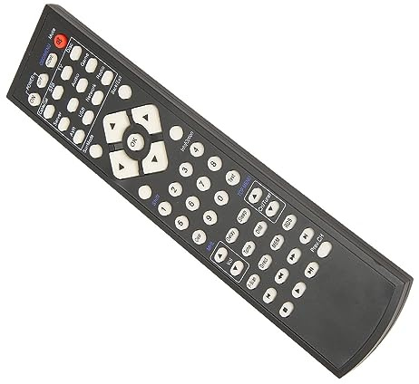 BONKZEBU Récepteur AV Télécommande Matériau ABS de qualité Supérieure Portable 2 Piles AAA Modèles Compatibles Multifonctions pour Une Utilisation Facile