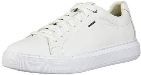 Geox Herren U Deiven B Sneakers, Weiß, 46 EU