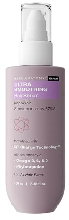 Bare Anatomy Ultra Smoothing Hair Serum Powered By Carbohydrate Complex & Niacinamide | Serum for Smooth & Shiny Hair | For Dry & Frizzy Hair | Women & Men | 100ml