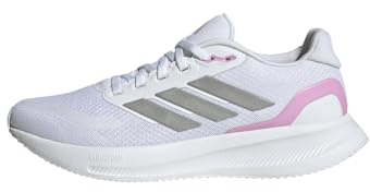 adidas Runfalcon 5 Running Shoes Chaussures de Course Femme, Cloud White Grey Strata Core Black, 39 1/3 EU