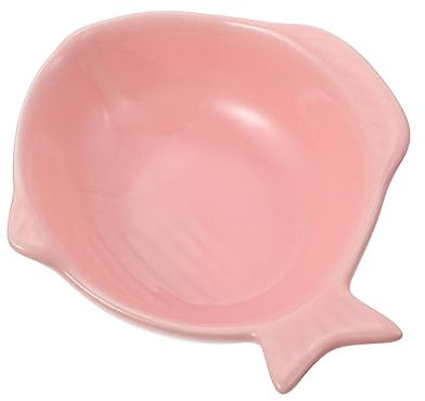 LABRIMP Piatto Snack Ceramica Forma Di Pesce Ciotola Per Condimenti e Salse Vassoio Decorativo Per Cucina e Feste Per Snack e Aperitivi