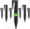 OFFCUP Cortacésped Clavos, 150pcs Piquetas Cortacesped, Robot Cortacésped Cable Clavijas de Fijación, Compatible con Gardena, Husqvarna, Worx, Bosch, AL-KO, Robomow, McCulloch Stiga-Negro