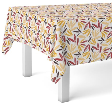 Martina Home Mantel Hule ODET Rojo 200X140 CM