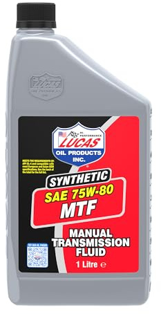 47093 Lucas Oil Synthetic SAE 75W-80 Manual Transmission Fluid - 1 Litre