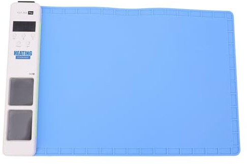 Aramox LCD-skärm Värmedyna Silikonskärm Reparation Värmeplatta 300W 32 Till 248F Jämn Uppvärmning Dammljus 16 Tum för Smartphone Tablet Reparationstekniker (#1)