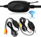 2.4 GHz sans Fil Vidéo Vue arrière de la Voiture Caméra RCA Transmetteur Récepteur Kit pour Caméra de recul Moniteur Caméra Récepteur Cam DVD GPS Module de Lecteur de Voiture Radio Adapte Déclencheur