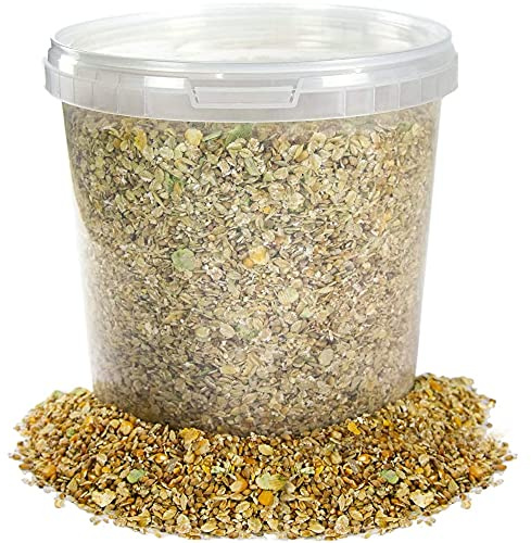 BusyBeaks Duck & Goose Mix | Natural and Healthy Diet for Wildlife | Premium Wild Garden Bird Food | Contains Balanced Vitamins, Nutrients & Minerals | Protein-Rich, Nutritious Feed Mixture (10L Tub)