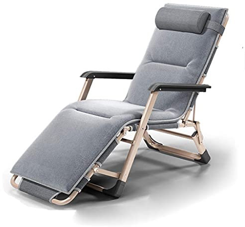 SXSGSM - Liegestuhl Liegestuhl, zusammenklappbarer Mittagspausenstuhl Büro Nickerchen Bett Strandstuhl Tragbare Sonnenliege zu Hause (Größe: 178 x 66 x 25 cm) (Farbe: C) (C) The New