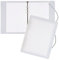 DecorDwell Libro de Pegatinas en Blanco, Álbumes de Pegatinas, Cuaderno de Pegatinas Reutilizable A5, Álbum de Colección de Calcomanías, para Coleccionar Pegatinas y Etiquetas de Almacenamiento