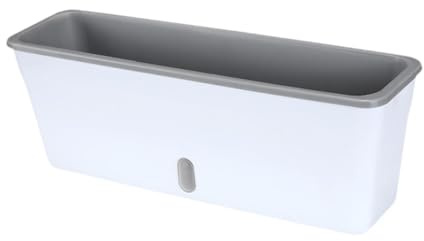 Sharplace Fioriera Rettangolare Autoirrigante per Davanzale da Giardino per Piante da Casa