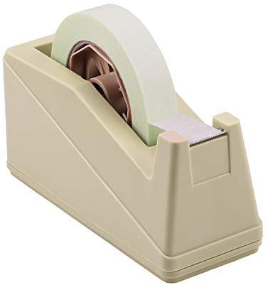 Lichamp Desktop Tape Dispenser Holder with Large 3 Inch Core for Masking, Heat Transfer, Painters, Freezer, Kitchen Tape