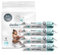 Dadamuma - 99.9% Pure Water Baby Wipes (4 x 60 Wipes), Gentle with Newborn Skin, Natural Ingredients, Allergy UK Approved, Plastic-Free, Biodegradable, Eco-Friendly