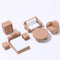 KARLOR Puppenhaus Möbel Set, 7 Stück Puppenmöbel Sofa Bett Nachttisch Schrank Sessel Tisch, Puppenhaus Zubehör Deko 1:12 Puppenhaus Wohnzimmer Schlafzimmer Balkon Miniatur Möbel Dollhouse