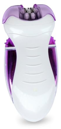 Mipcase Depiladora Eléctrica Mujer Recargable sin Cable Húmedo y Seco con Cabezal Exfoliante Afeitadora y Recortadora Bikini y