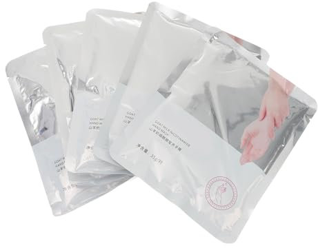 SHERCHPRY 5paio Maschera Esfoliante Per Mani Guanti in Crema Per Rimozione Cuticole Idratanti Per Mani Secche Lisci e Leggeri