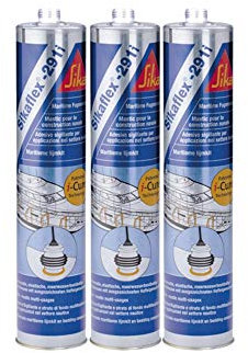 Sikaflex-291i Marinedichtstoff 300ml schwarz 3er Set