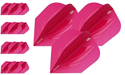 Target Darts 5 x Sets of ID Pro. Ultra Pink No.6 Dart Flights - 15 in Total