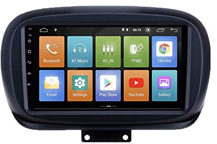 ESTOCK1 compatibile con Fiat 500X ANDROID 14 octa Core 2din 9pollici 4 GB di RAM 64 DI ROM 8 CORE carplay INTEGRATO iCarTablet 500 X Radio Multimedia Wi-Fi GPS autoRadio stereo mp3 CarPlay INTEGRATO