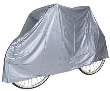 Invero Set of 2 Bicycle Cycle Bike Covers - Water-Resistant Rain Vinyl Cover with Anti Dust and Rust Protection - Suitable for all Standard Size Bikes - 180cm x 100cm