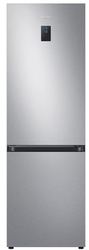Samsung EcoFlex AI RB34C670DSA/EF Frigorifero Combinato, WiFi, SpaceMax, Total No Frost, All Around Cooling, Motore Digital Inverter Garantito 20 Anni, 344 L, 59,5 x 185,3 x 65,8 cm, Silver Inox