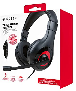 Big Ben Headset Black Auriculares Gaming para Nintendo Switch - Negro
