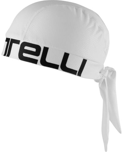 CASTELLI 4522043-101 Bandana Uomo Bandana Black/White Uni