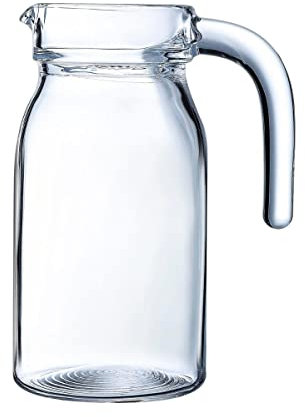 Arcoroc Carafe en verre 0,75 l Passe au réfrigérateur Ne passe pas au micro-ondes Fabriqué en France