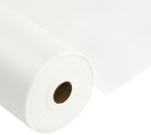 Tischdeckenrolle,Weiß,1.18 x 25m,1 Rolle Tischdecke,Einweg Vlies Stoffähnlich,ideal für Jede Party,Hochzeit,Geburtstagsfeier,Gastronomie,Größe und Farbe nach Wahl