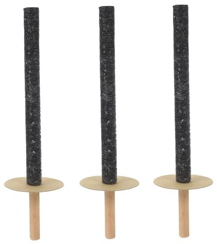 CAXUSD 3pièces Lot De Torches De Jardin Extérieur Avec Piquet Pour Décoration De Jardin Et Événements Extérieurs