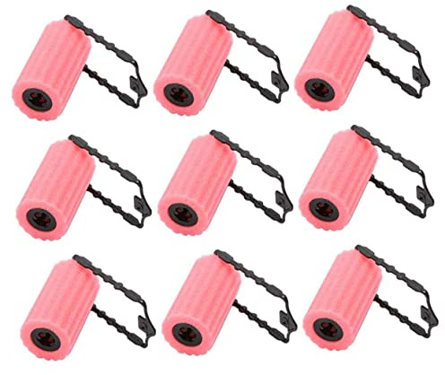 Hemobllo 12pcs Rouleaux en Éponge pour Cheveux, Bigoudis Doux sans Abîmer, Accessoires Coiffure Femme et Fille pour Coiffage DIY et Boucles Naturelles