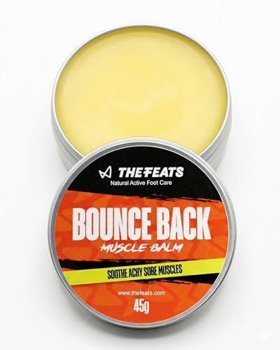 The Feats Bounce Back Muscle Rub, Post-Workout Muscle Balm, 45g