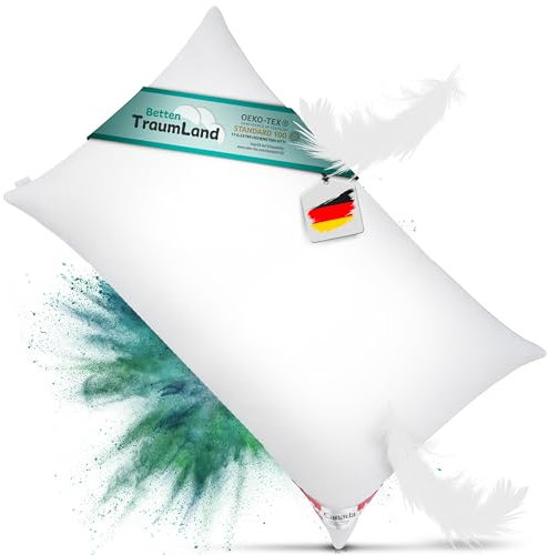 Canada Daunenkissen extra weich 100% Natur 350g 40x80 cm Flachkissen Peterle
