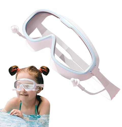 Kinder-Tauchbrille - Rutschfeste Anti-Fog-Wasserbrille, UV-Schutz-Schwimmmaske | Verstellbare Freizeit-Schnorchelbrille, Ergonomische Sportbrille Für Pool See, Leichtgewichtige Outdoor-Schutzbrille