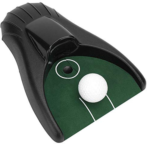 KEENSO Tapis de Putting Balle Golf, Machine Retour alimentée par Batterie, entraînement à Domicile, Bureau, fêtes