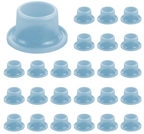 Tiardey 50 Pezzi Guarnizione Anti-Perdita per Rubinetto Valvola Triangolare Guarnizione in Silicone Anello di Tenuta Impermeabile