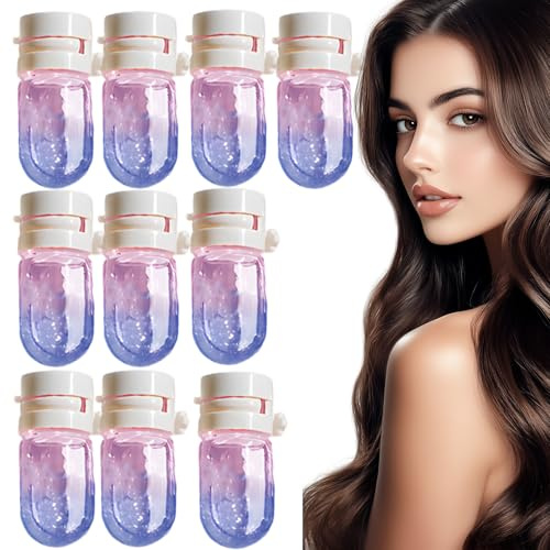 WJnflQN Lot de 10 huiles parfumées hydratantes pour cheveux longs et courts - Liquide fortifiant avec - Soin anti-casse pour une utilisation quotidienne