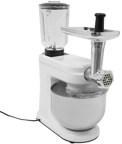 Frullatore multifunzione 1500 W 3 in 1 planetario, mixer ad alte prestazioni, 6 velocità regolabile + 1 funzione di impulso per frullati e frappè, ecc.